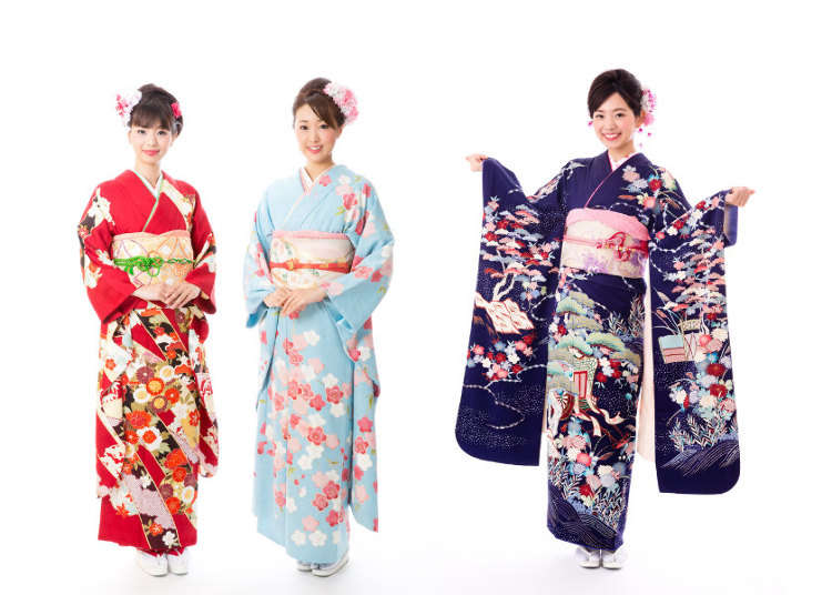 Traditional Japanese Kimonos ...